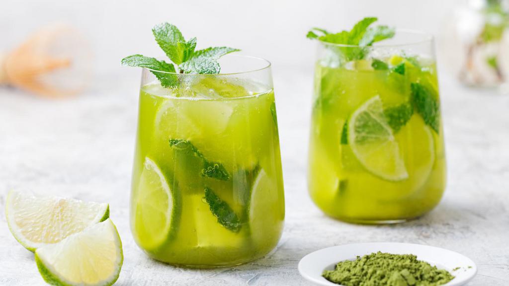 Iced Green Tea · Freshly prepared Iced Green Tea.