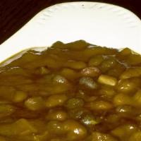 Smoked Levi Beans · Gluten-free, dairy-free. Baked beans smoked with molasses and bacon.