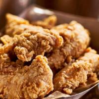 Tenders(6) · Fresh 100% natural all-white chicken breast, hand battered, cooked to order, served with hou...
