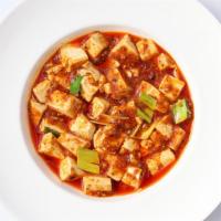 V04 Ma-Po Tofu · Leek, chili
