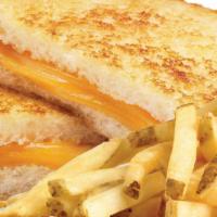 Grilled Cheese · Choice of American, cheddar, provolone, pepper jack, or swiss cheese on sourdough bread. 580...