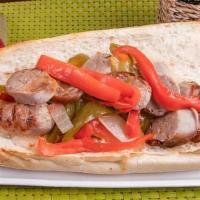 Sausage And Peppers Roll · 
