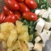 Harvest · Grains (farro, quinoa), shredded kale, glazed apples, tomatoes smokin' goat cheese, balsamic...