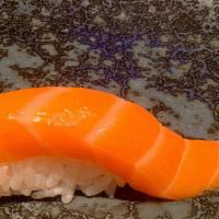 King Salmon · Sushi per order one piece and sashimi per order two pieces.