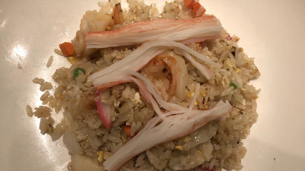 Seafood & Vegetable Fried Rice Side Dish · 