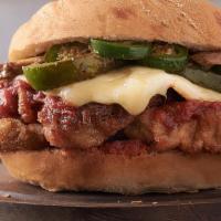 The Veal Parmigiana Sub · Thinly pounded veal cutlet, breaded and fried until golden and topped with house marinara sa...