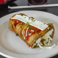 Eggplant Rollatini · Fried eggplant roll filled with ricotta & mozzarella cheese.