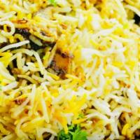 Royal Lamb Biryani · Selected royal portions of lamb cooked in herbs and spices.