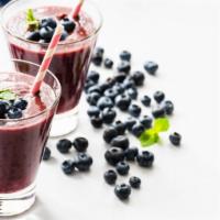 Acai Berry Smoothie · Blueberries, strawberries, raspberries, vanilla extract, cinnamon, almond milk, organic raw ...