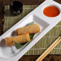 Haru Maki · Two pieces. Japanese style deep-fried spring roll.