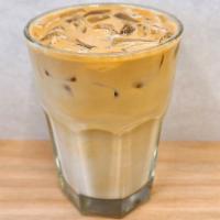 Iced Latte · Two shots of espresso with milk over ice