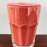 Smoothie · A delicious blend of your choice of berries and milk with simple syrup and ice.