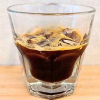 Iced Espresso · Double shot of espresso over ice