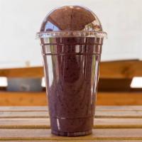 Acai-Guarana · Acai-guarana, banana, mixed berries, and almond milk.