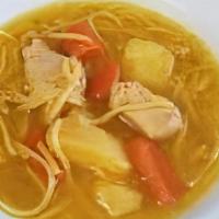 Sopa De Pollo Small · Chicken soup.