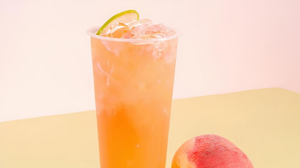 Iced Tea With Peach Flavor 水蜜桃冰茶 · 