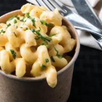Mac & Cheese · Cavatappi Pasta Tossed in a Rich & Creamy House Made Cheese Sauce