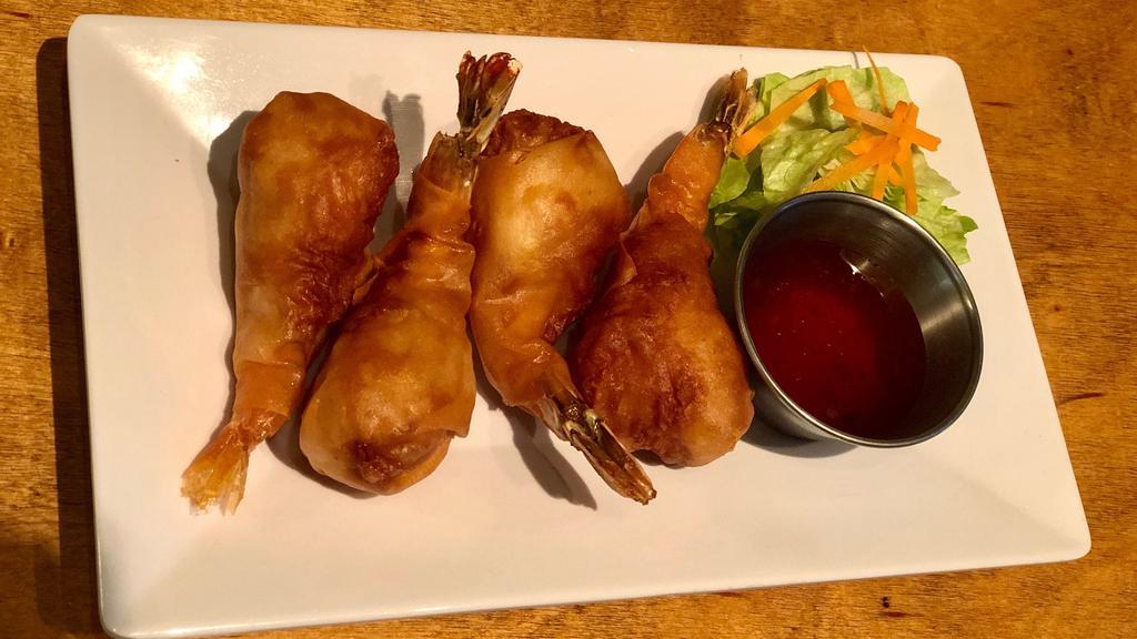 Shrimp Roll · Stuffed with chicken with sweet chili sauce.