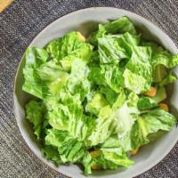 Caesar Salad · Romaine Lettuce and Croutons and sprinkled with Pecorino Romano cheese