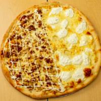 White Pizza · Ricotta & Mozzarella, No tomato sauce