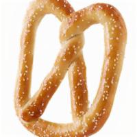Soft Pretzel · Freshly baked with your choice of seasoning.  Sauces availalble.