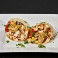 Chicken Burrito · ***MEALS ARE PREPPED PRIOR TO ORDER. INGREDIENTS CANNOT BE CHANGED***

Flour tortilla, marin...