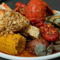 The Juicy King Crab Specialty · Seafood boil made exactly as you want it. Pick 3 seafood boil, tossed in flavorful seasoning...