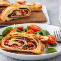 The Pizza Parmigiana Sandwich · Exotic parmigiana made to taste like a pizza in a hoagie wrap!