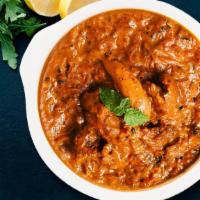 House Special Andhra Chicken Curry · Traditional chicken curry made in andhra style