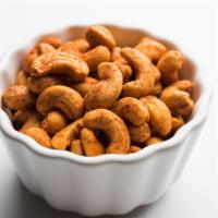 Masala Cashew Nuts · Madras style fried spicy cashew nuts.