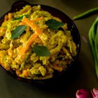 Avial · Kerela stew made of carrots, potatoes & string beans in a mixture of coconut, yogurt & spice...