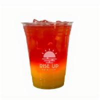 Sunny Day · Orange, fruit punch. Excellent source of vitamin c and e  contains electrolytes for hydration.