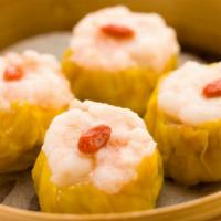 (Sui Mai) Steamed Pork Dumplings With Shrimp (Siu Mai) · *Consuming raw or undercooked meats, poultry, seafood, shellfish or eggs may increase your r...