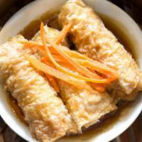 Steamed Bean Curd Filled With Shrimp, Meat & Vegetable · *Consuming raw or undercooked meats, poultry, seafood, shellfish or eggs may increase your r...