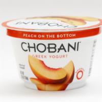 Peach Chobani Yogurt · 