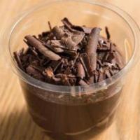 Budino · chocolate pudding w/ salted caramel