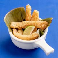 Bacalaito · Crispy cod fish fritters
