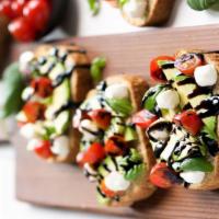 Caprese Avocado Toast · Mouthwatering Avocado Toast topped with fresh mozzarella cheese, tomato, basil leaves, and a...