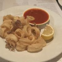 Calamari Fritti · Fried calamari