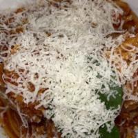 Homemade Spaghetti And Meatballs · 