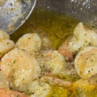 Sk Garlic Sofrito Shrimp · Jumbo White Shrimp sauteed with garlic butter sofritos and garlic paste for a well seasoned ...