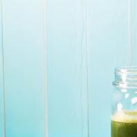 Very Green Juice · Fresh juice made with apple, kale, lemon, spinach, cucumber, and celery.