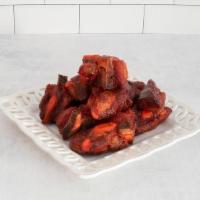 Rib Tips · The end cuts of our spare ribs.  Slow stewed for hours in a barbeque sauce marinade and frie...
