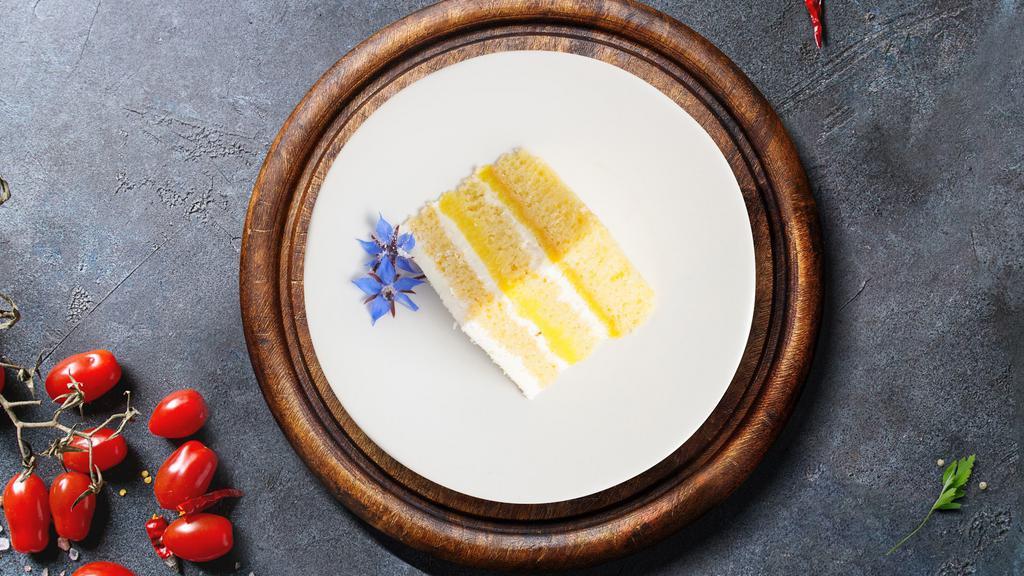 Limoncello Cake · With a sweet hint of citrus, this flavor is downright delicious.
