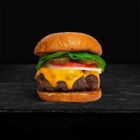Cheese Chaser Burger · Monterey Jack, cheddar and Swiss cheese with lettuce and tomatoes.