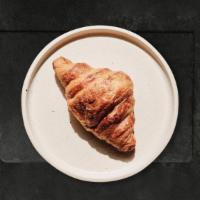 Croissant · Buttery, light, flaky, and delicately sweet crescent-shaped french pastry.