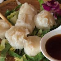 Shumai · Steamed shrimp dumpling all time dim' sum favorite.