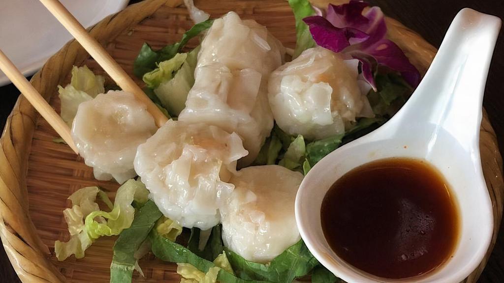 Shumai · Steamed shrimp dumpling all time dim' sum favorite.