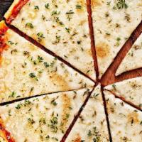 White Lover Pizza · Mozzarella, Provolone, And Parmesan Cheese.