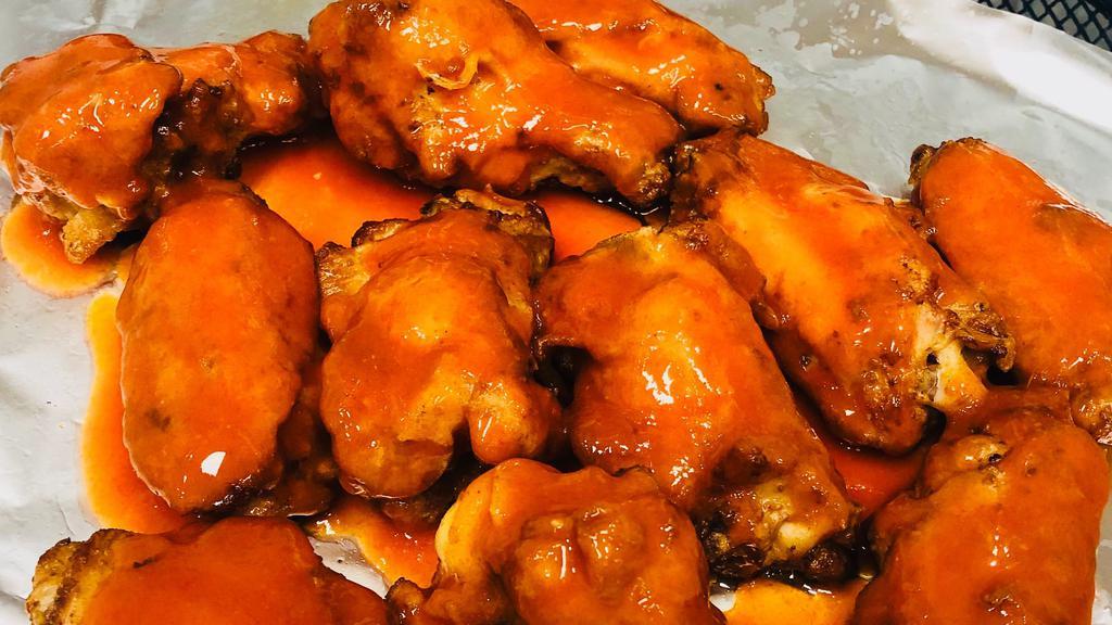 Hot Chicken Wings  6Pcs · Buffalo sauce